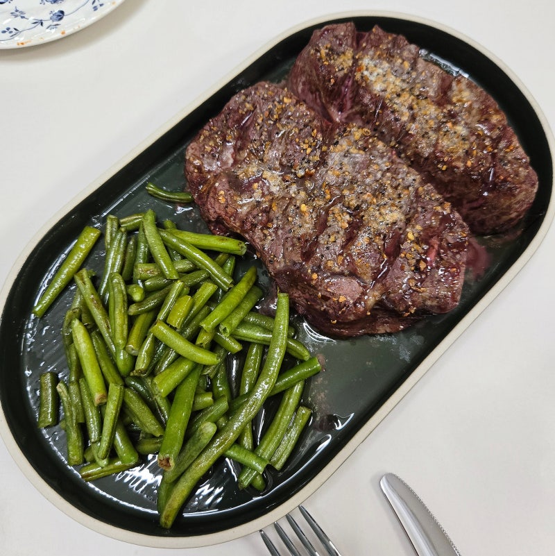 코스트코 할인 미국 소고기 프라임 부채살 스테이크 양식 맛집 부럽지 않은 오븐 스테이크 ....