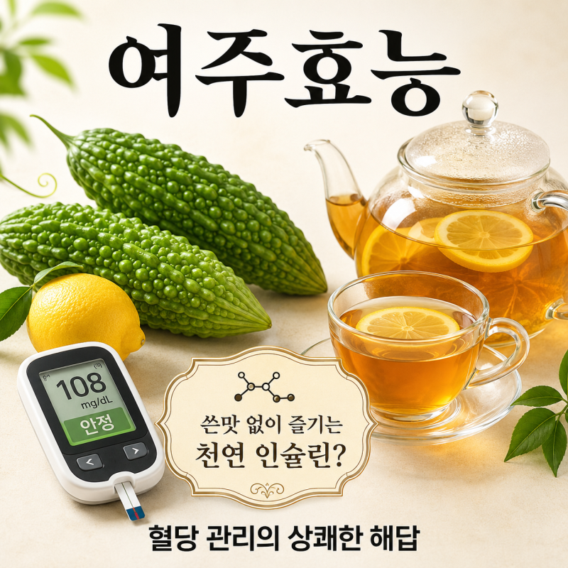 여주효능 총정리! 말린여주 효능부터 영양성분, 당뇨에 좋은 이유, 부작용까지