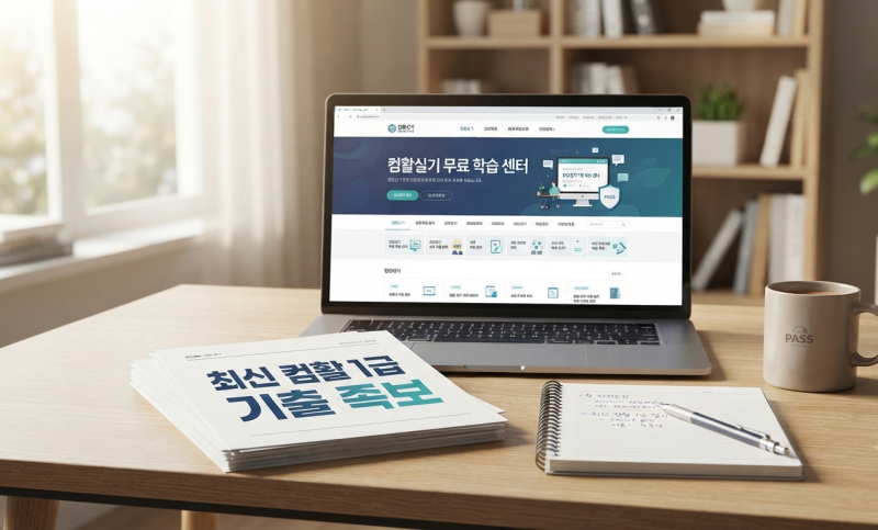 학원비 아끼는 컴활실기 무료 인강 사이트와 최신 기출 족보 공유
