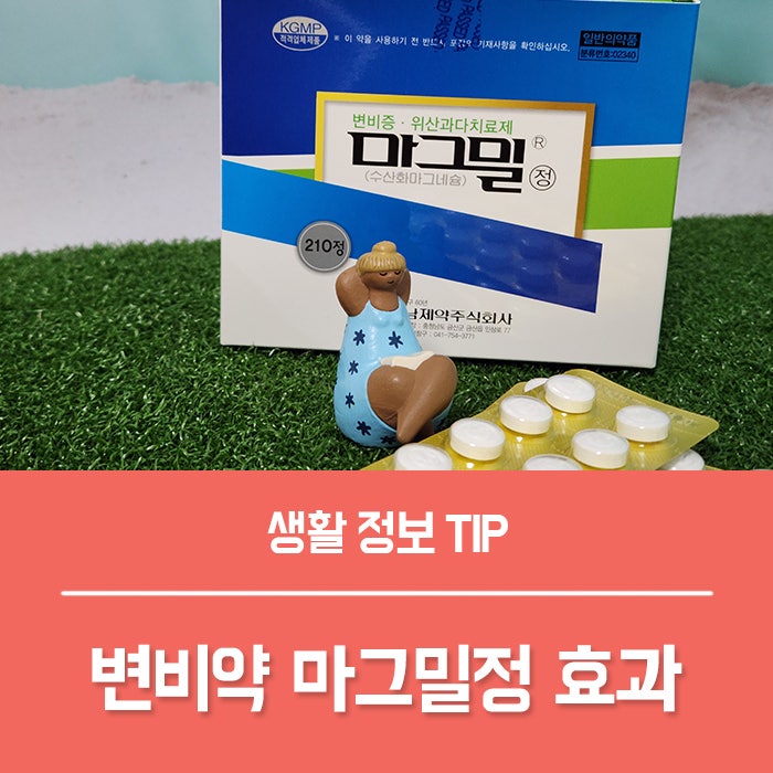 마그밀정 효과, 변비약 추천 이유 임산부 괜찮을까?