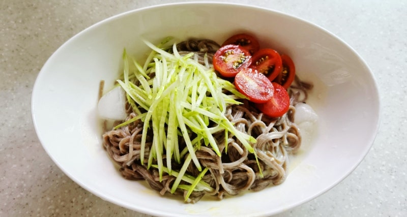칠갑농산 메밀국수로 만든 집콩국수｜복만네 콩가루 활용법