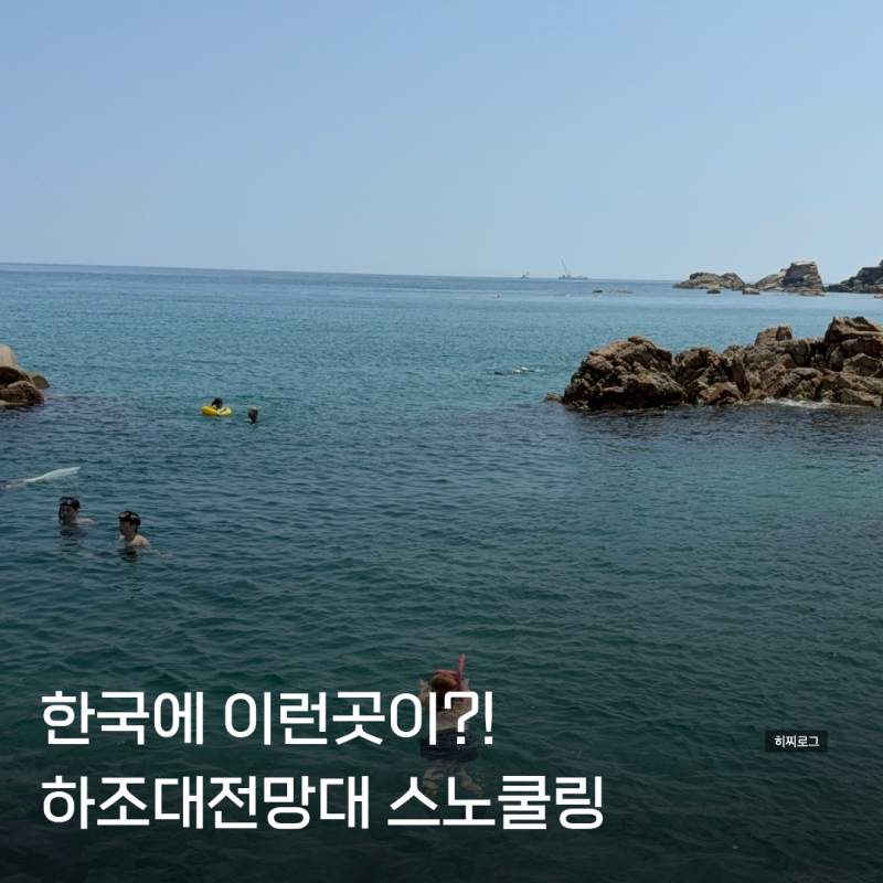양양 하조대전망대 스노쿨링 주차장 위치 수영 물놀이 준비물 후기