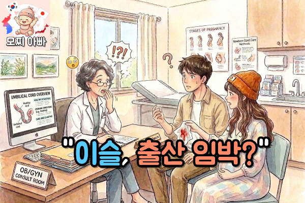 임산부 이슬, 출산이 시작되는 신호일까? 피비침과 이슬 차이