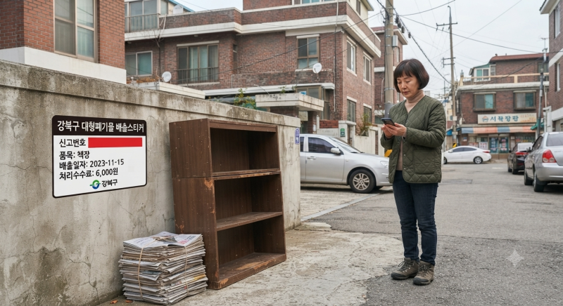 "강북구 대형 폐기물 처리 규정 총정리: 신청부터 배출까지 단계별 안내"