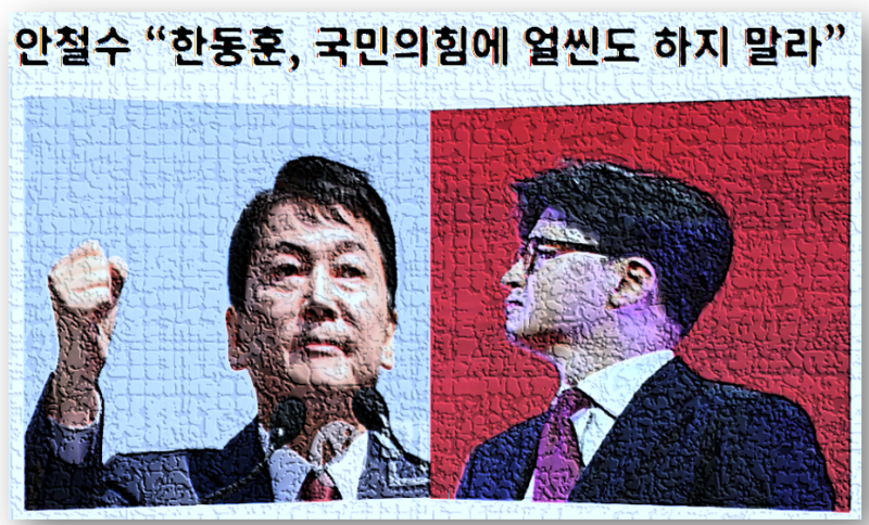 안철수와 한동훈의 진실게임 '국회 or 당사'