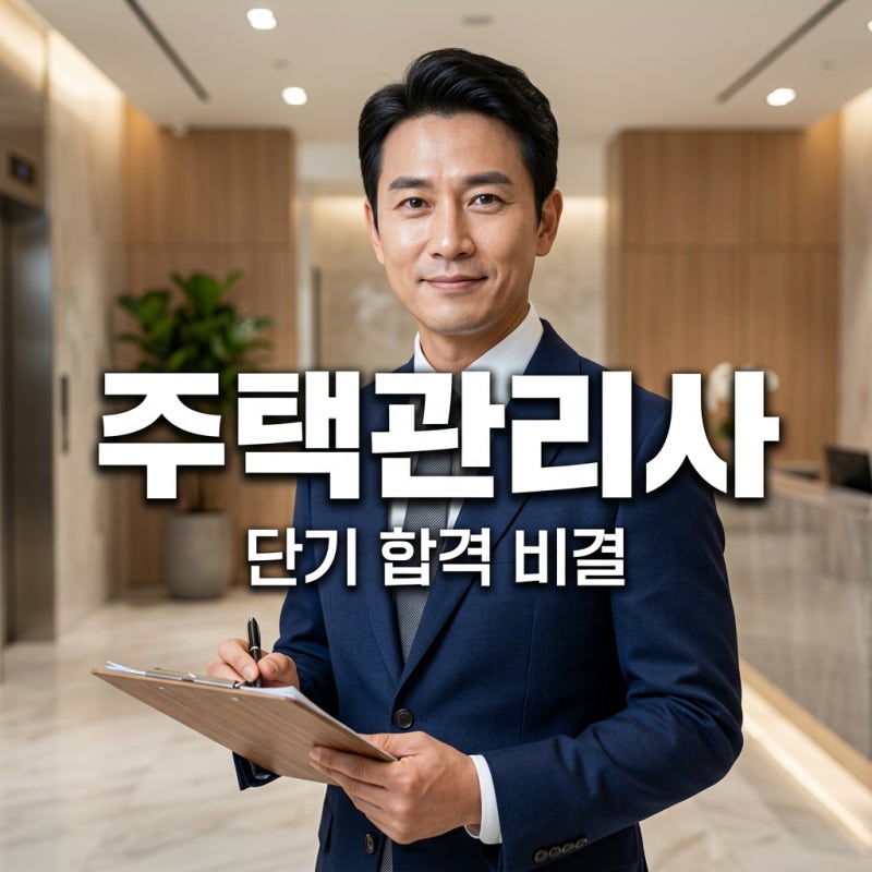 주택관리사 시험 일정 및 합격률 높이는 단기 동차 합격 비결