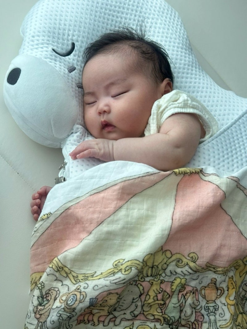이몽 모모랑베개 아기옆잠베개 태열 모로반사 등센서 걱정 줄이고 통잠 도움템