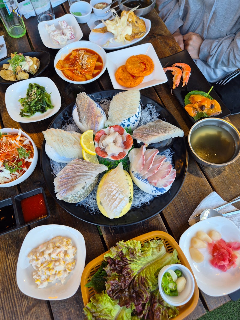 강릉 경포대맛집 분위기좋은 야장감성횟집 경포 팔도강산