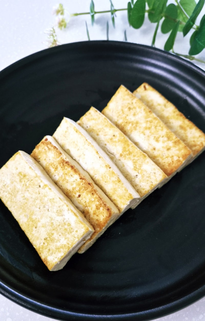 들기름 두부구이 만들기 다이어트  두부 부침 요리 레시피 양념장
