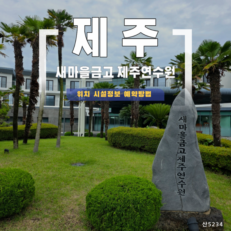 MG 새마을금고 제주연수원 이용 후기