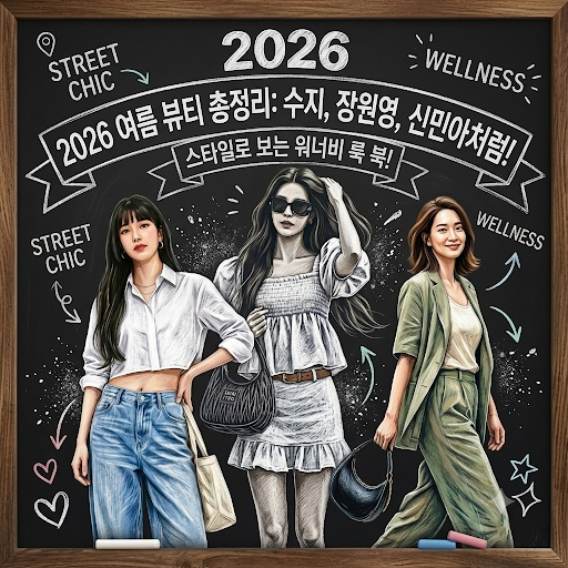 2026 여름 뷰티 총정리: 수지 블러셔부터 장원영 립까지, 셀럽 스타일로 보는 워너비 룩 북!