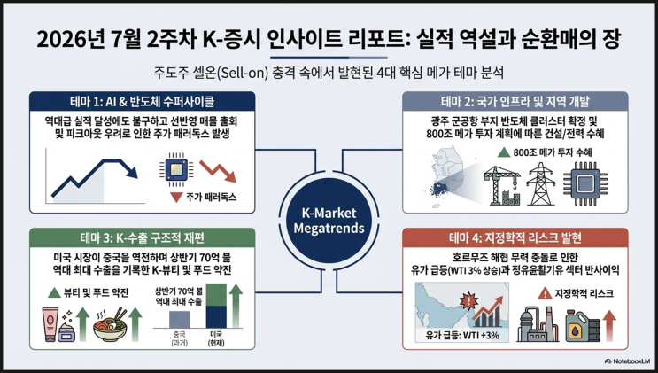 주간 리뷰_2026년 7월 2째주(7/6 ~ 7/10)+신규상장주 (<b>레메디</b>)