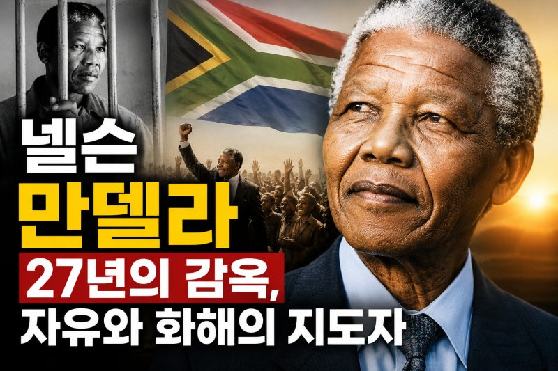 결정적 세계사 인물편 17 | 넬슨 만델라는 어떻게 남아프리카공화국을 바꾸었을까