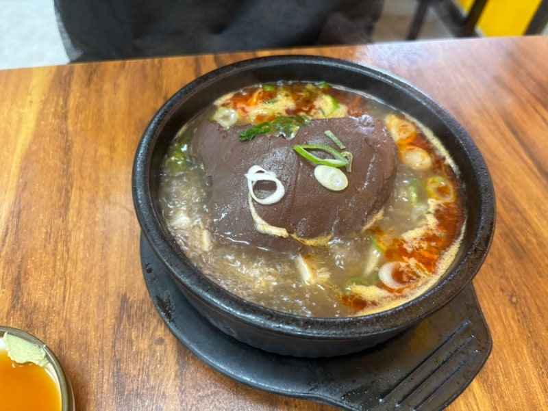 브라이언 평택 맛집 [엄마네선지해장국] 얼큰내장탕 추천