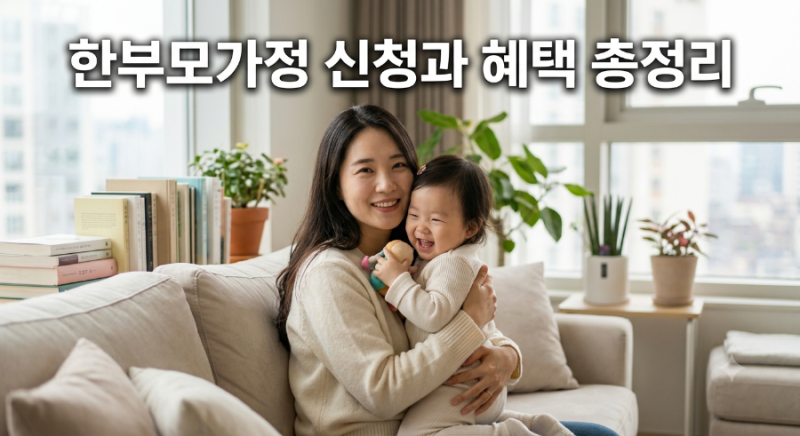 2026 한부모가정 조건 기준 및 아동양육비 지원금 혜택, 신청방법 총정리