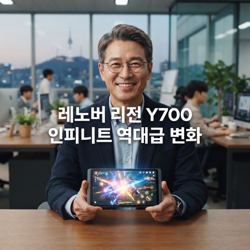 레노버 리전 Y700 인피니트 5G 테블릿PC 8월 출시 소문 성능 가격 총정리