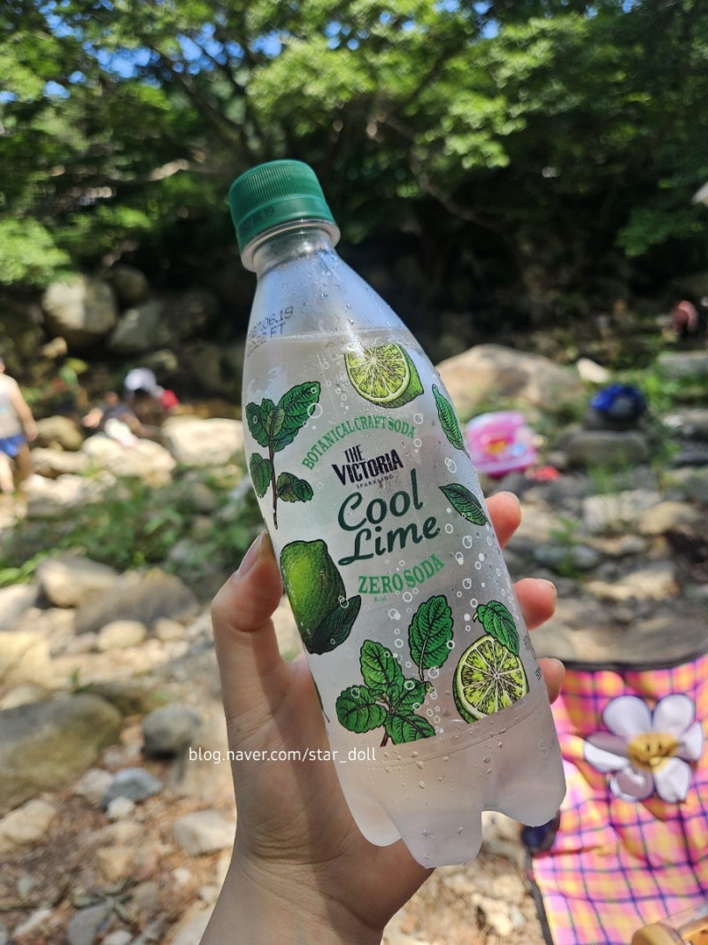 여름 갈증을 날려줄 빅토리아 탄산수 쿨라임 후기