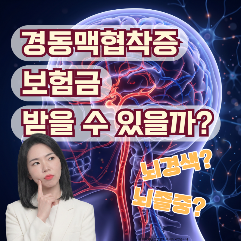 경동맥협착증 진단받았다면? 순환계질환치료비 완벽 가이드