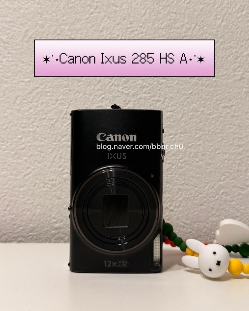 [내돈내산/디카] 캐논 익서스 IXUS 285 HS A (Ixy 650) 블랙 정가 구매 후기 / 추천 악세서리 및 매뉴....