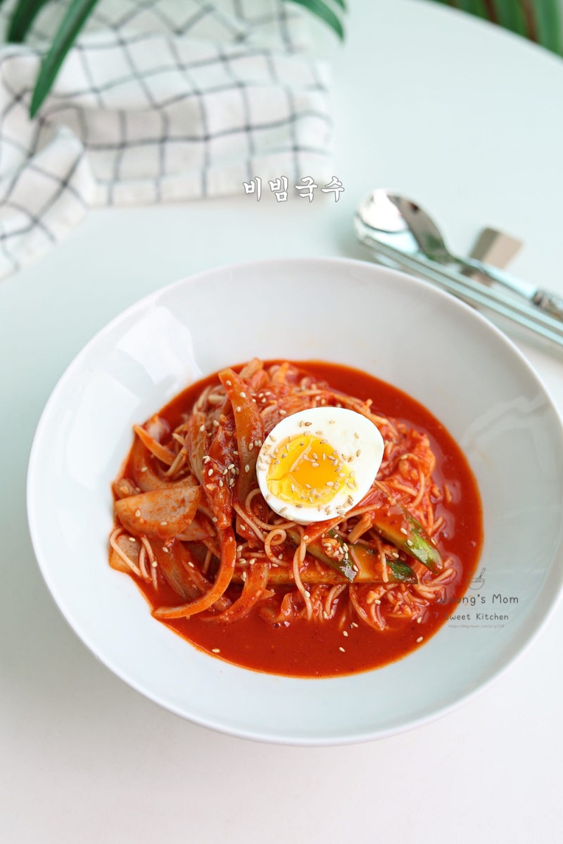 망향 비빔국수 양념장 레시피