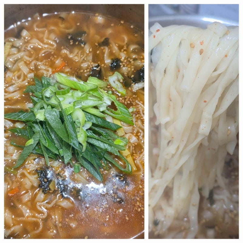 농심 멸치 칼국수 10분 레시피 더 맛있게 끓이는 법