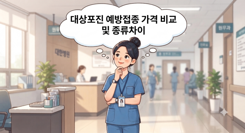 대상포진 예방접종 가격 비교 및 종류 차이 (25년차 간호사 추천)