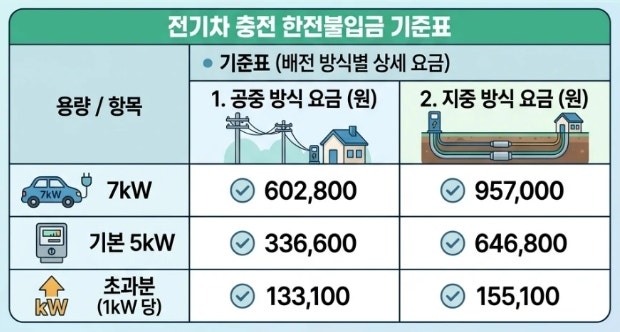 집밥 없으면 달라지는 전기차 충전비, 8월 개편
