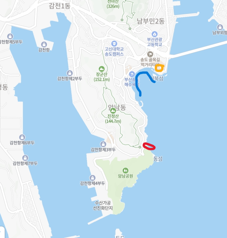 (부산) 송도 유원지 공영 주차장 안내( 송도 해수욕장, 암남공원, 송도 케이블카 우대 주차장,....