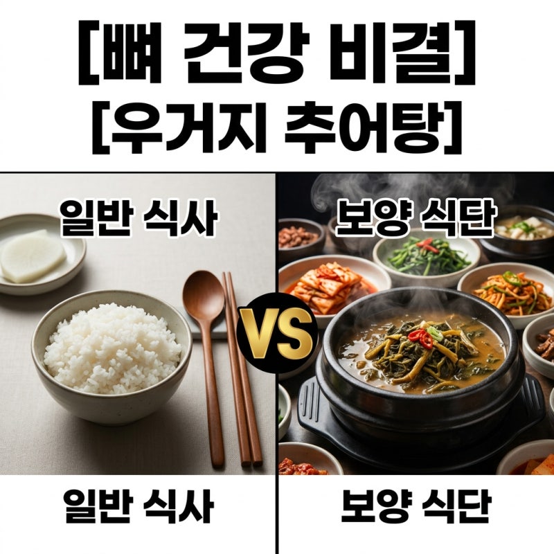 뼈 건강과 칼슘 흡수를 돕는 우거지 추어탕 효능과 섭취법