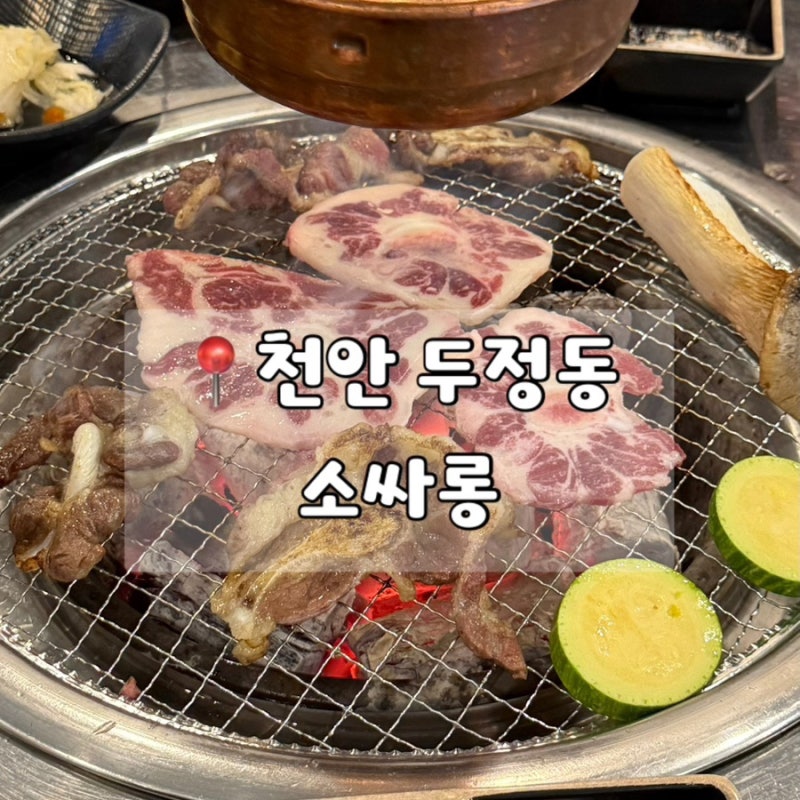 천안 두정동 소꼬리구이맛집 소싸롱
