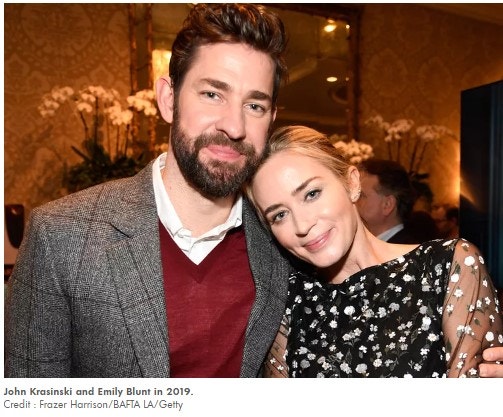 에밀리 블런트(Emily Blunt)♥존 크래신스키(John Krasinski), 결혼 16주년 맞아 공개된 달달한 커플 ....