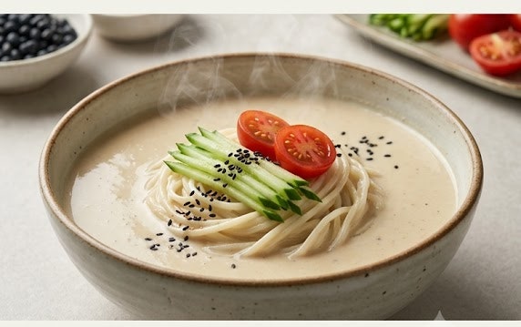 쉬운 레시피 - 콩국수