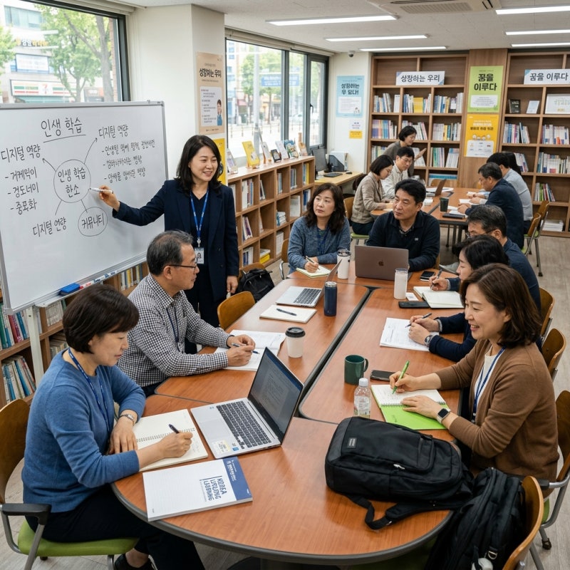평생교육바우처 신청 대상과 지원 금액, 들을 수 있는 강좌