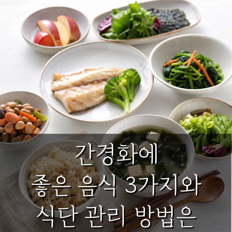 간경화에 좋은 음식 3가지와 식단 관리 방법은?