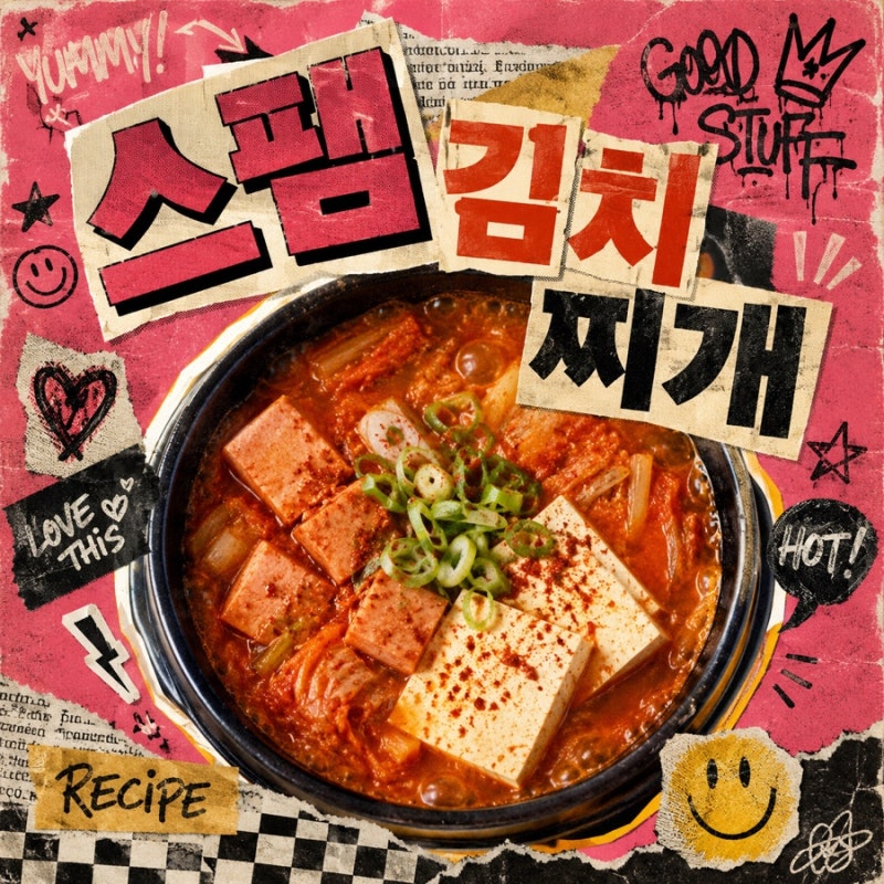 [자취요리] 스팸김치찌개 집에 있는 재료로 만드는 초간단 집밥 레시피