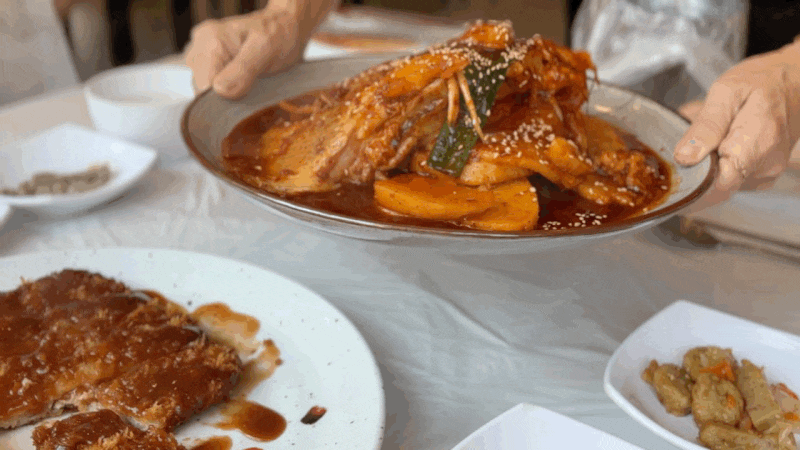 울산 해물찜 맛집 ‘찜사부‘ I 가오리찜 후기