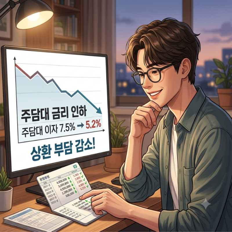주담대 금리인하요구권, 집에서 앱으로 1분 만에 끝내는 법