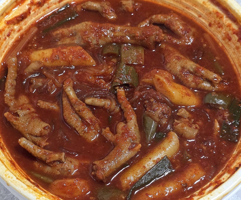 엽떡 메뉴 엽기떡볶이 국물닭발 맵기 칼로리 후기 추천