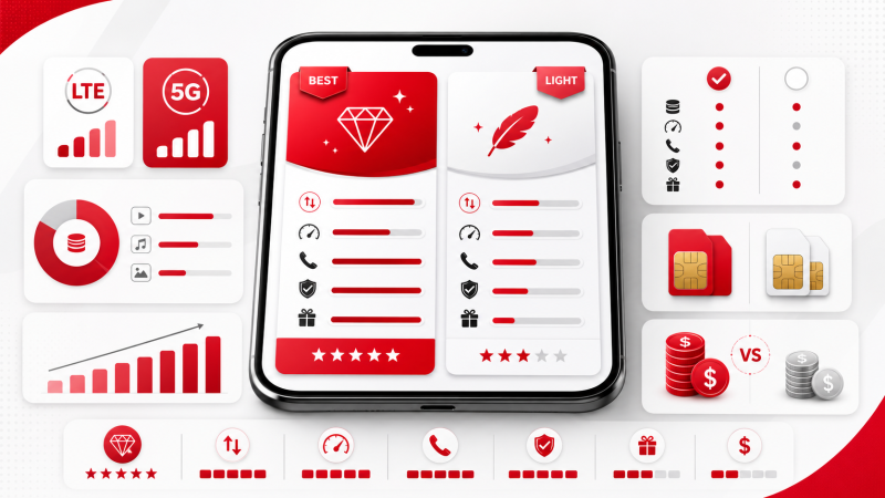SKT 통합요금제 베스트와 라이트 차이, LTE 유지가 유리할까?