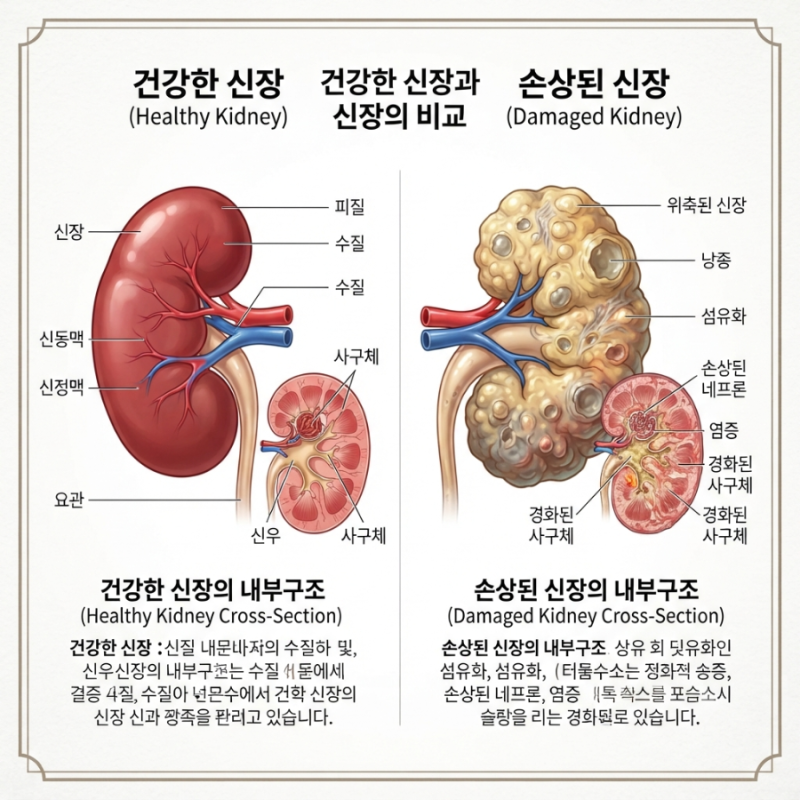 신장 건강에 좋은 음식 BEST 10! 콩팥을 지키는 식습관과 피해야 할 음식 총정리
