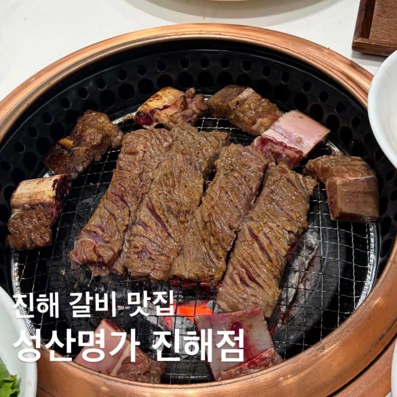 [창원/진해] 가족 외식 맛집 갈비 맛집 성산명가 진해점