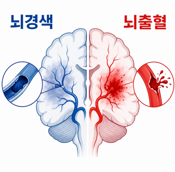 "같은 병인 줄 알았어요" 뇌졸중과 뇌경색 차이, 이거 모르면 골든타임 놓칩니다