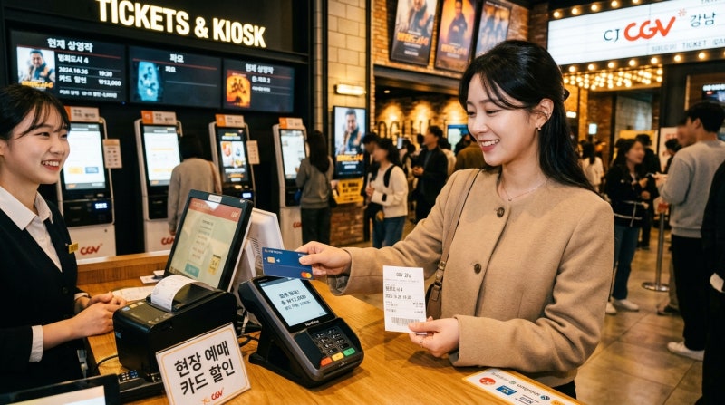 CGV/메가박스/Lotte Cinema 영화관 할인, 이 카드로 하면 50% OFF (2026 하반기)