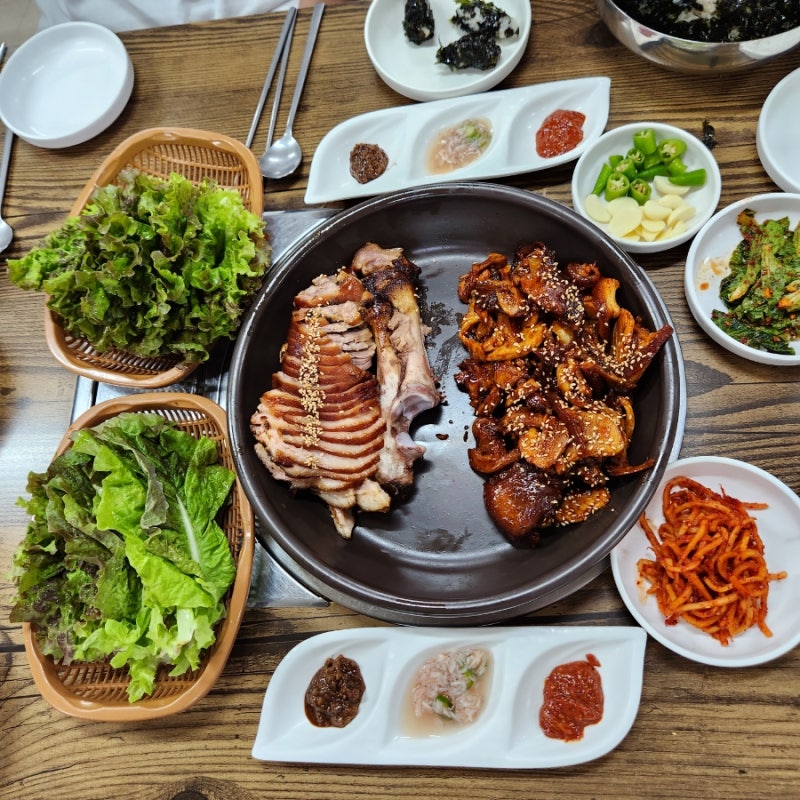 장성동족발 맛집 추천 장성봉우리족발 태백야식추천