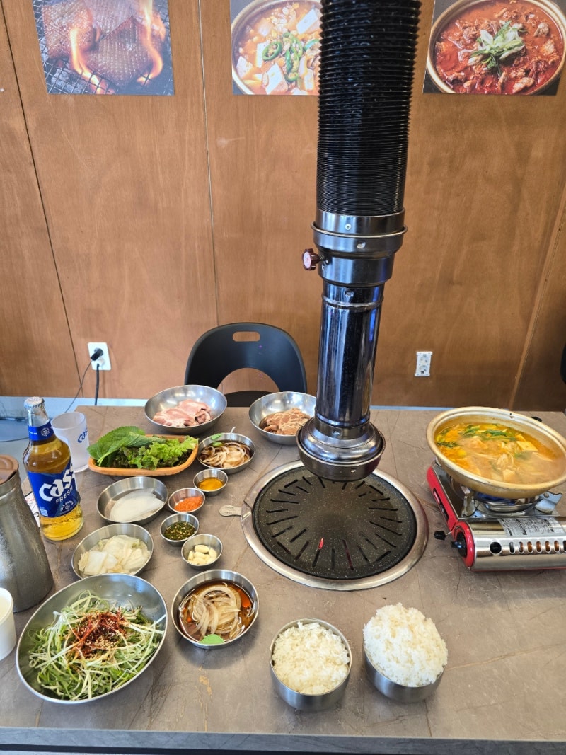 대구 들안길 고기집 백양숯불갈비
