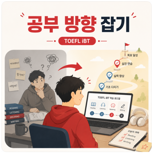토플ibt 독학에서 벗어나 공부 방향을 잡은 수강 후기