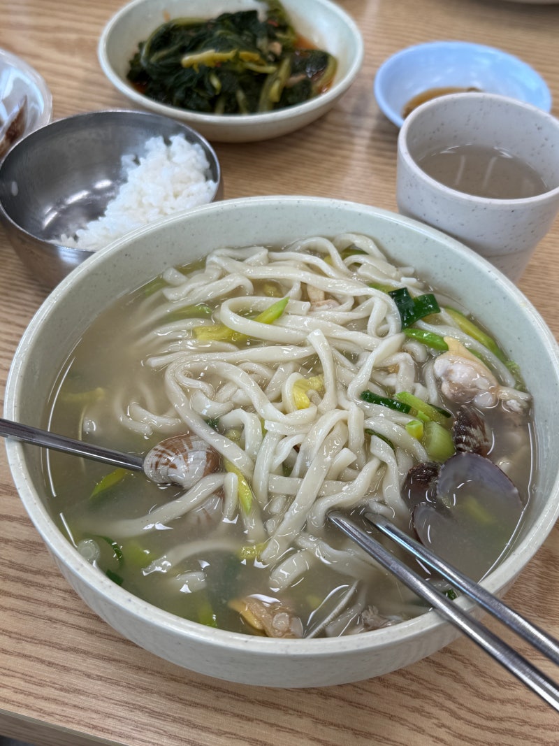 [화성맛집] 비봉손칼국수 바지락 칼국수