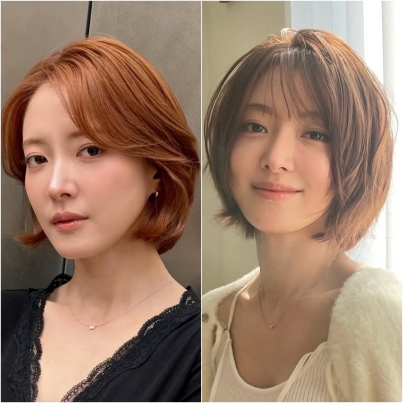 Lee Se-young's bob is legendary again! Orange dyed copper tone vs. ash brown, a complete guide