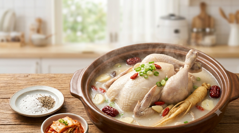 초복날 삼계탕 끓이는 방법!!!