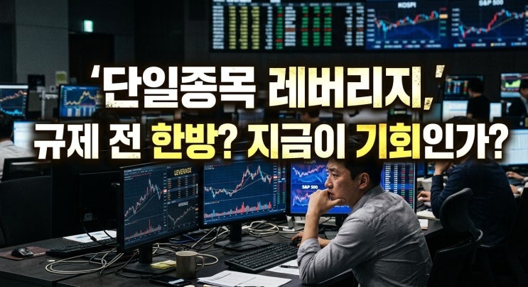 <b>단일종목 레버리지</b>, <b>규제</b> 전 한방? 지금이 기회인가?